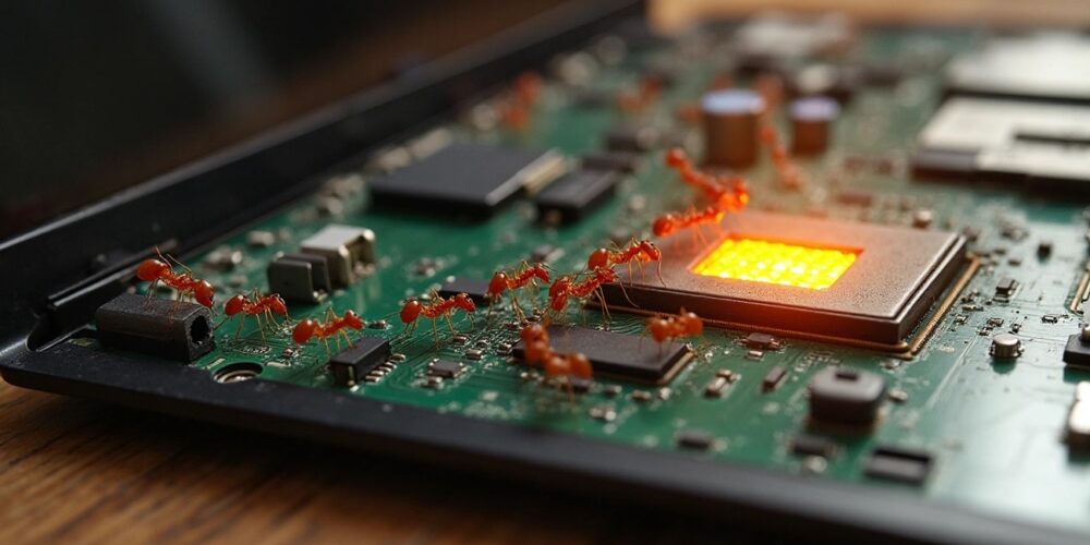 As Formigas Podem Infestar Eletrônicos