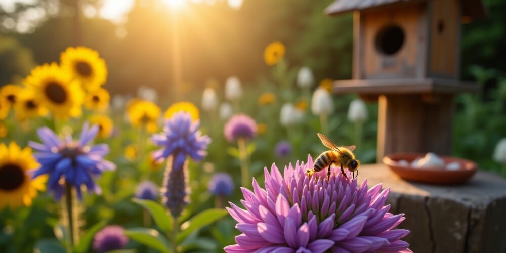 O Que Atrai Abelhas Para o Jardim