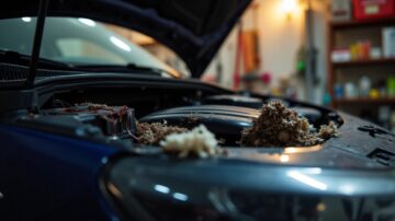 Os Ratos Podem Infestar Carros